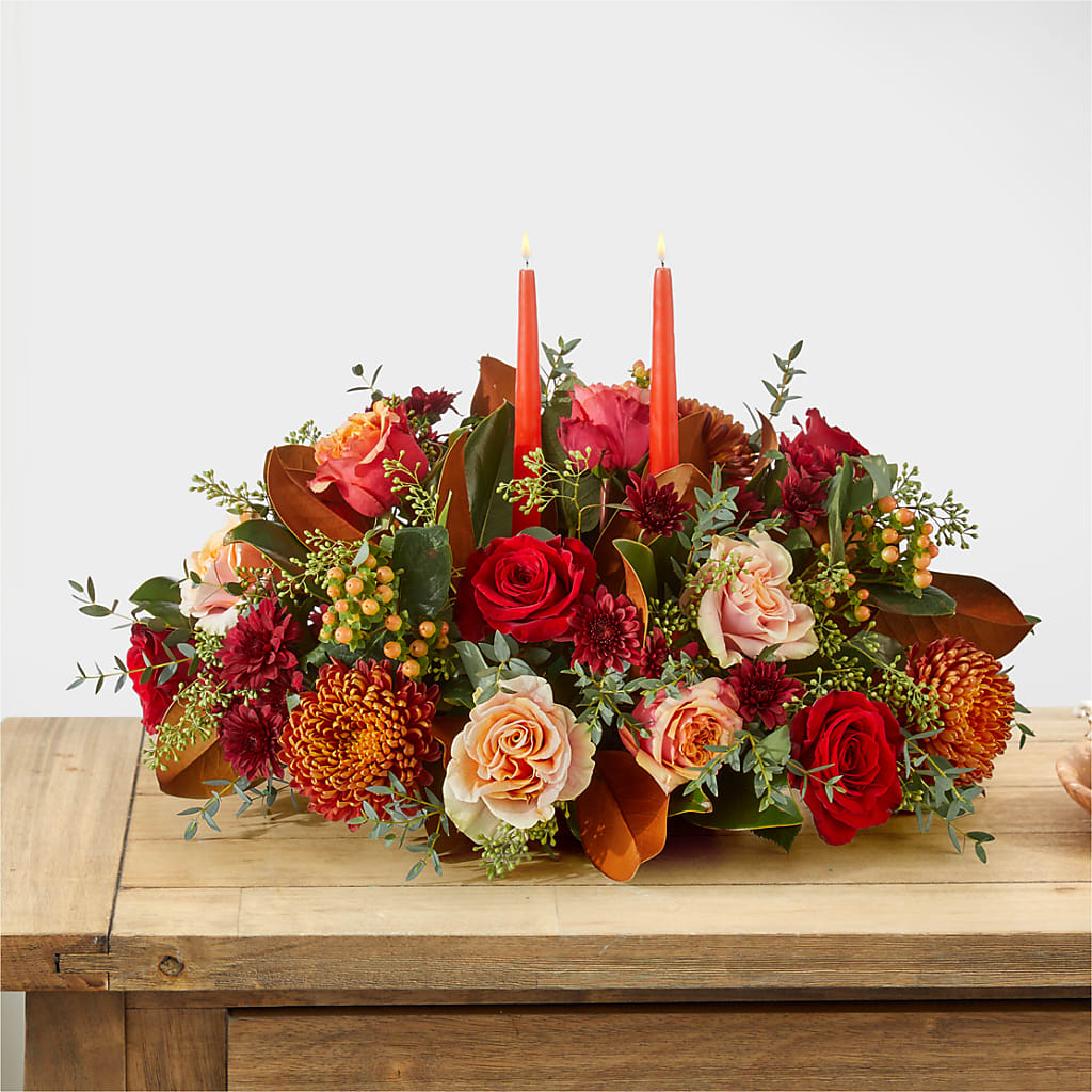 Gather Near Centerpiece – KAREN'S FLOWER KOTTAGE, Hayward CA